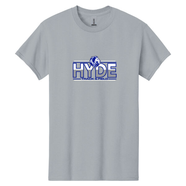 Hyde Track and Field Heavy Cotton 100% Cotton T Shirt Thumbnail