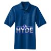Heavyweight Cotton Pique Polo with Pocket Thumbnail